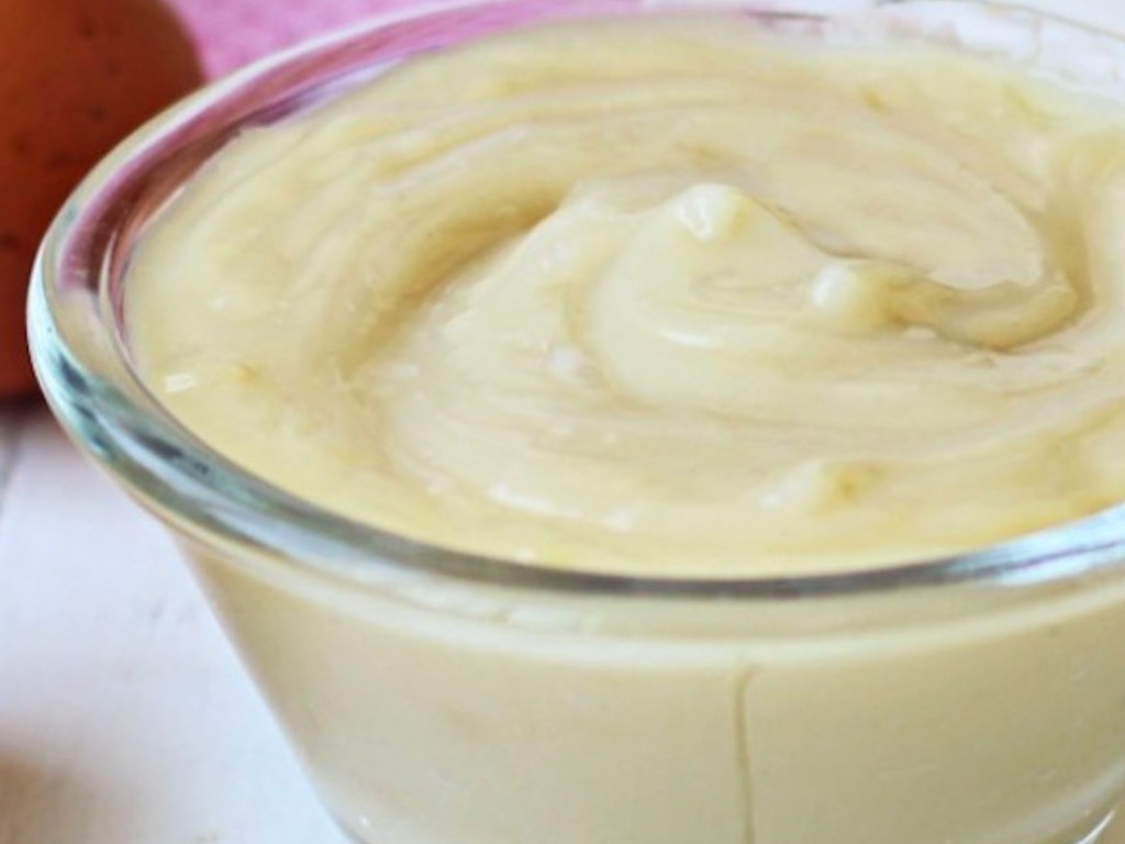 Crema dolce all' acquafaba