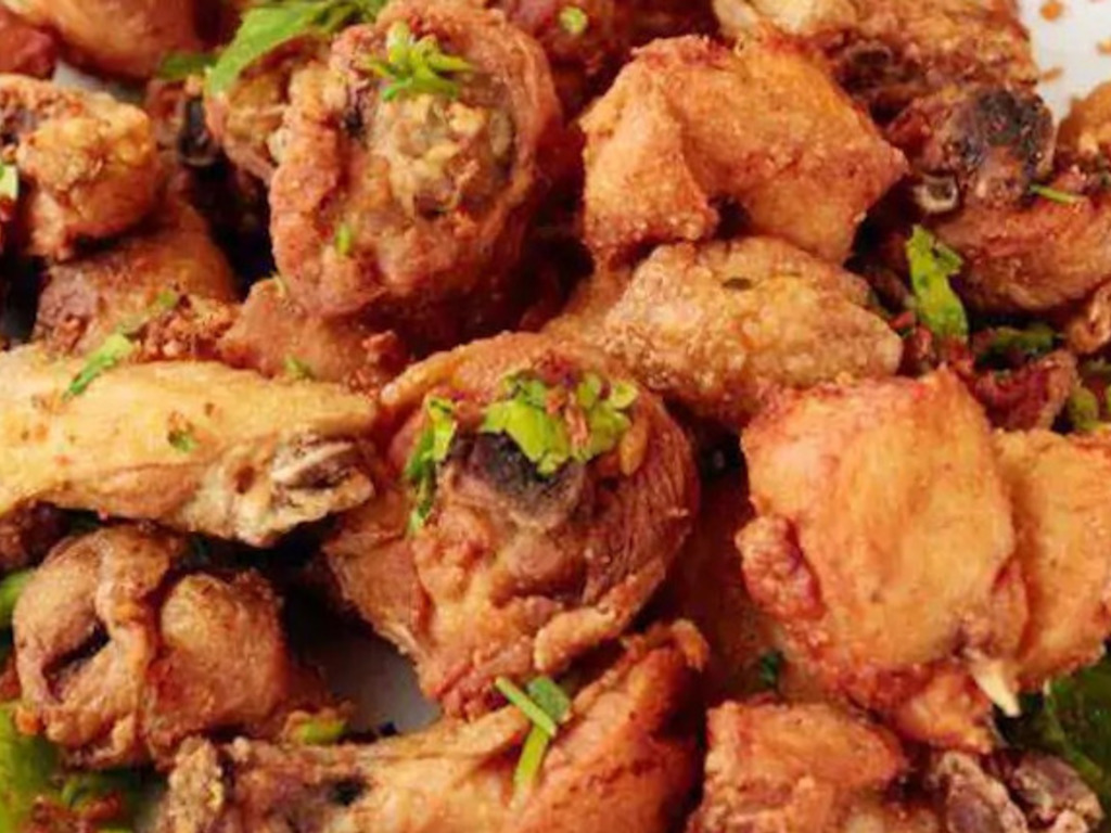 Alette di pollo fritte alla brasiliana- Frango a  passarinho