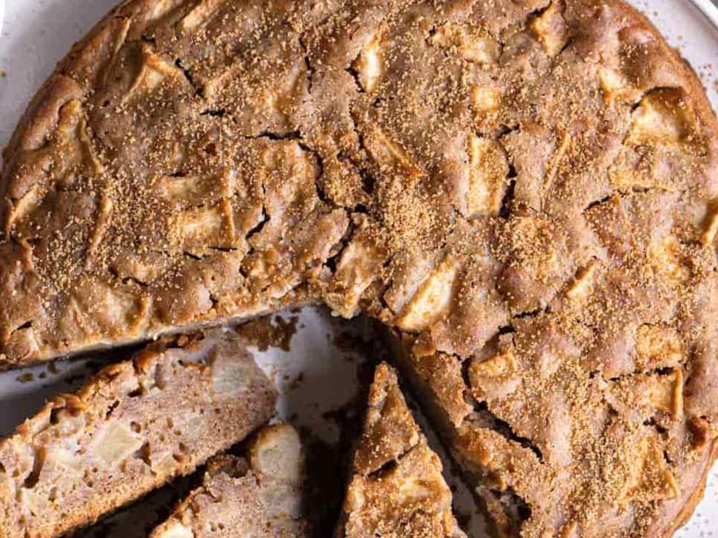 Torta di grano saraceno e mele