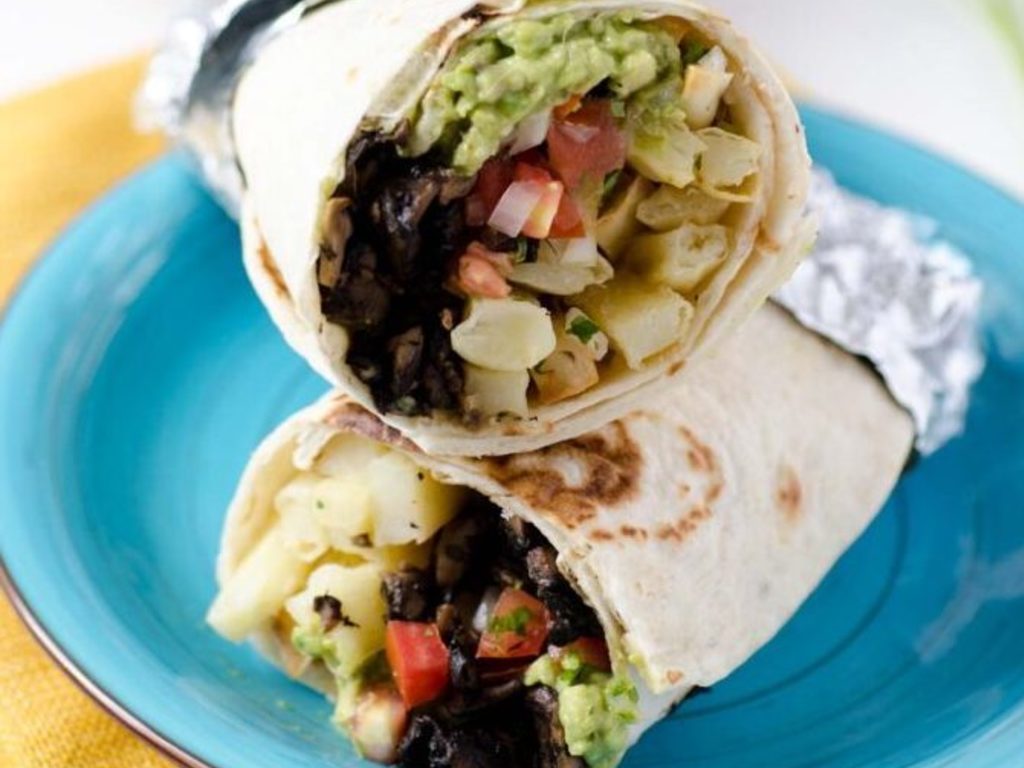 Burrito vegetariano