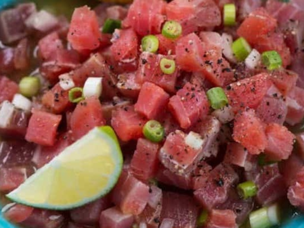 Ceviche di tonno