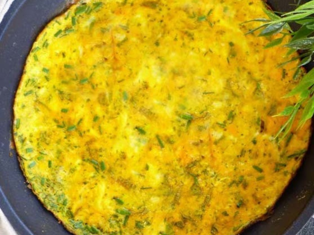 Frittata di erbe selvatiche