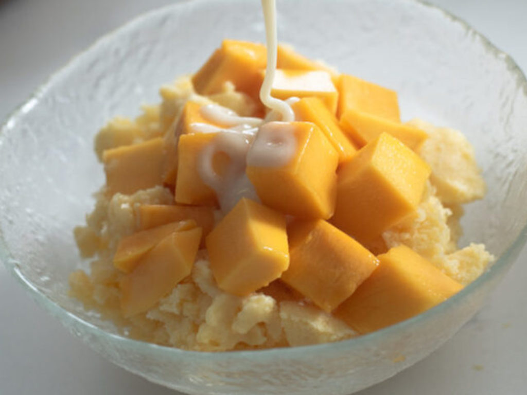 Granita di mango- Mango Bintsu