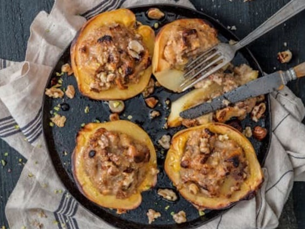 Mele cotogne gratinate in forno 