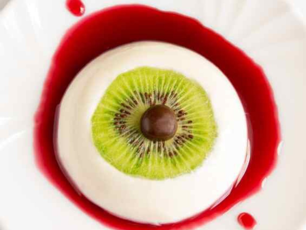 Panna cotta "Occhio alla strega"