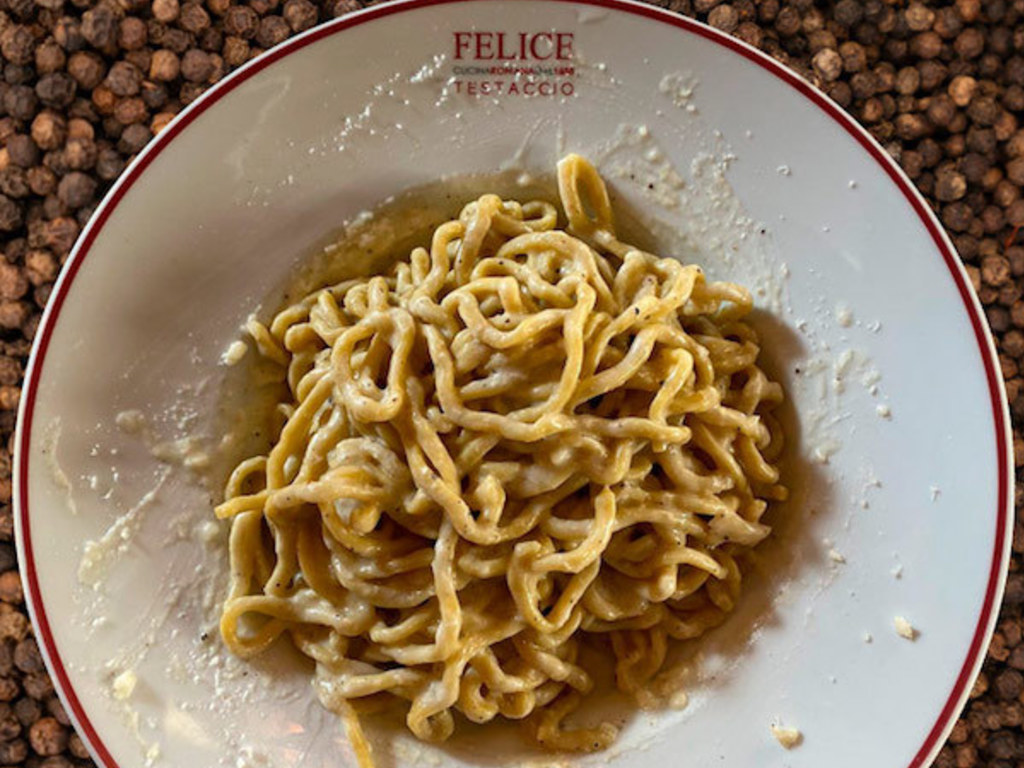 Cacio  e pepe di Felice a Testaccio