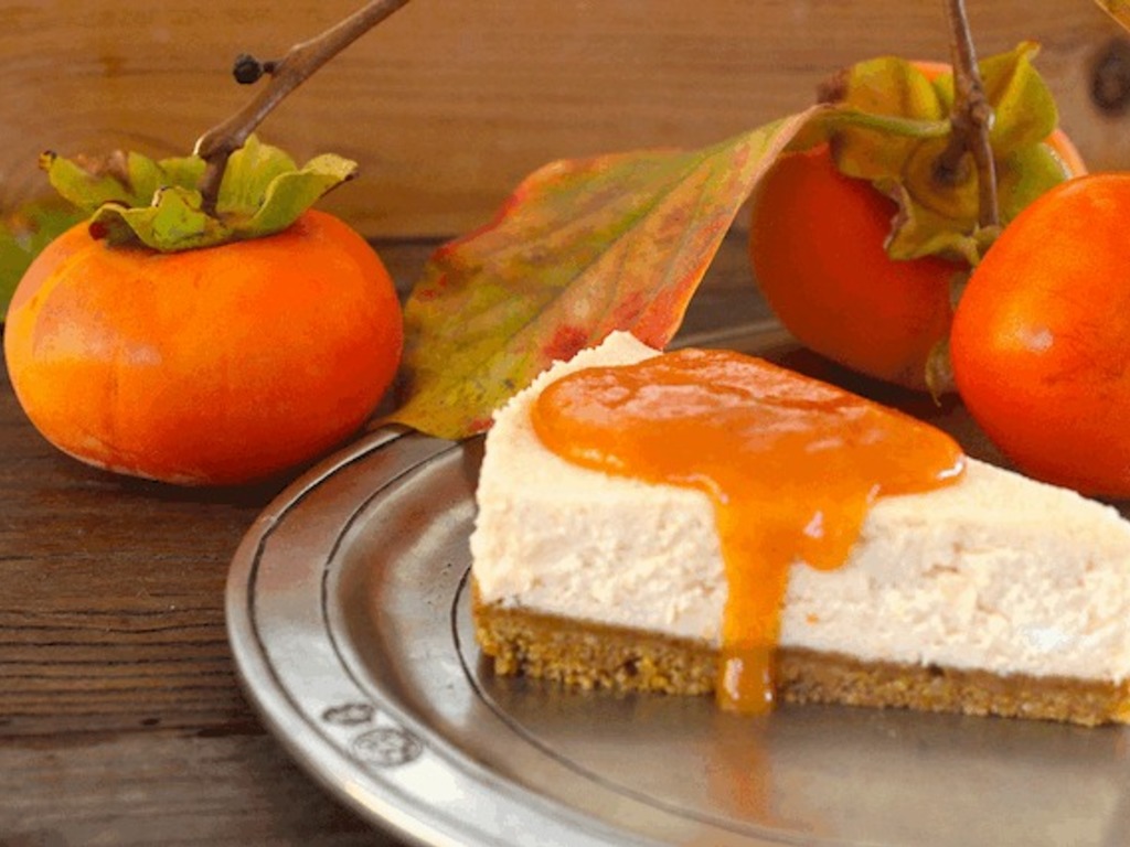 Cheesecake di cachi