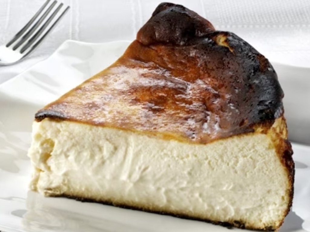 Torta di formaggio basca al forno - Tarta de queso al horno