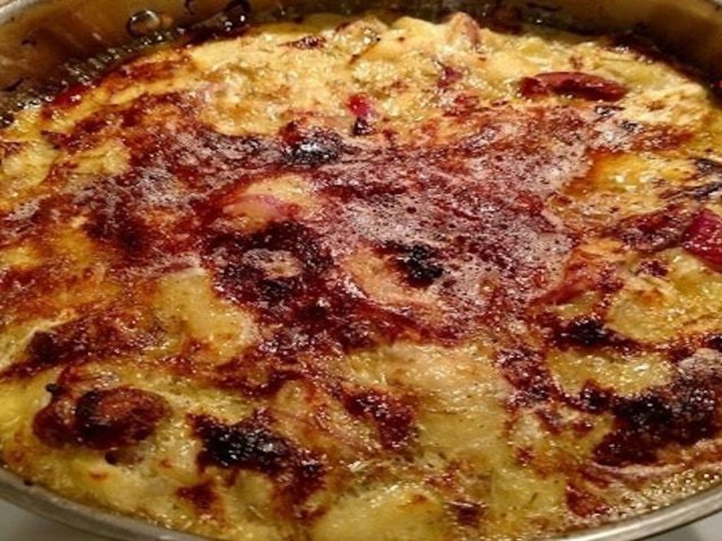 Frittata di datteri e cipolle