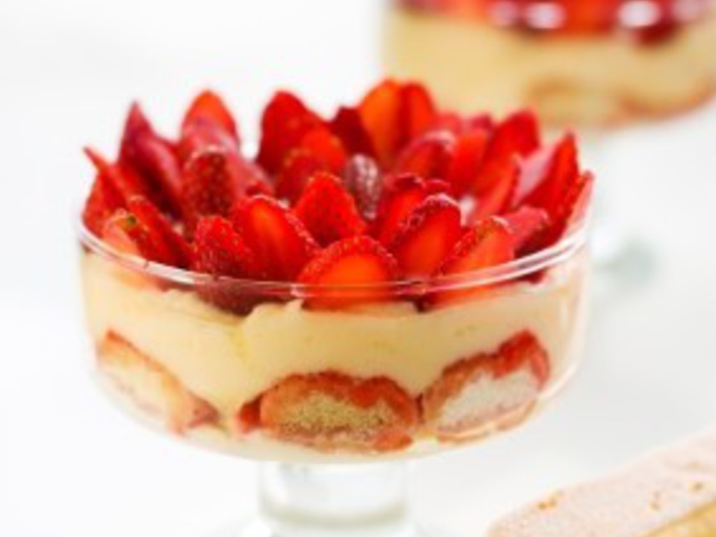 Tiramisù alle fragole