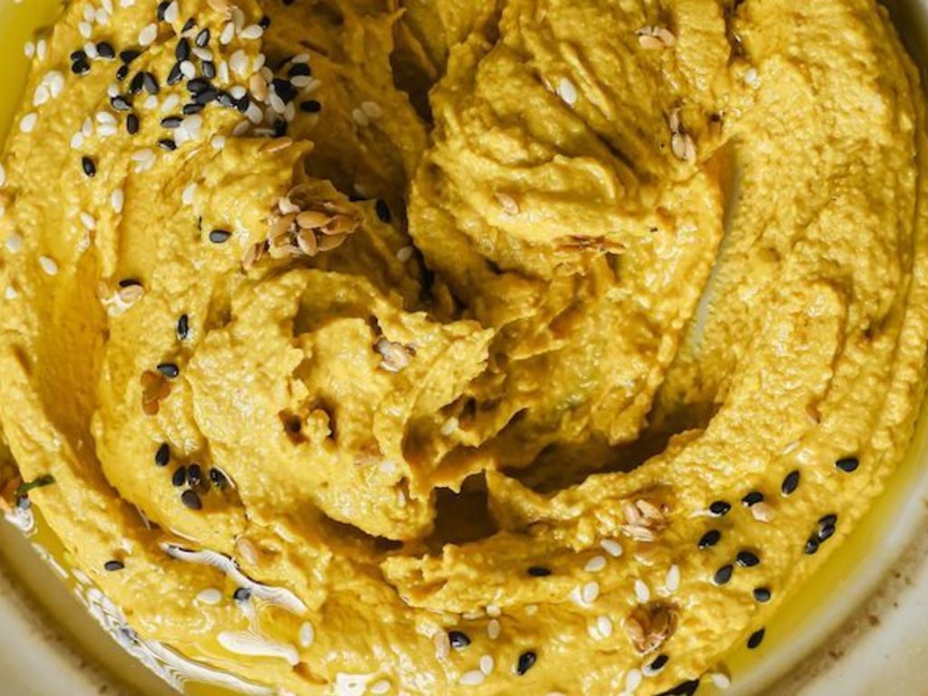 Hummus alla curcuma