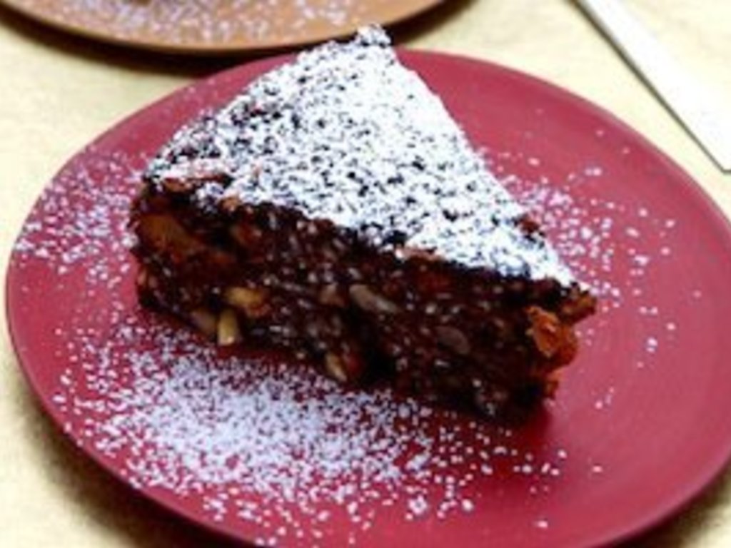 Bostrengo di riso al cioccolato