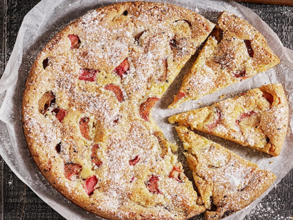 Torta svedese al rabarbaro - Rabarberkaka
