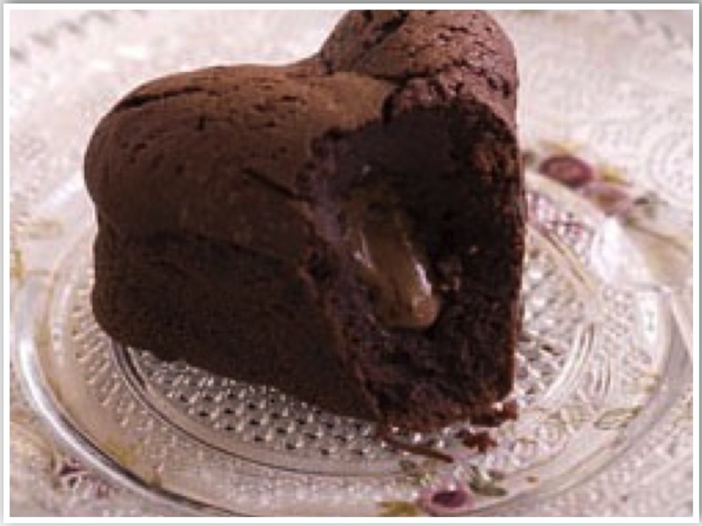 Cuore dolce, cuore caldo di cioccolato