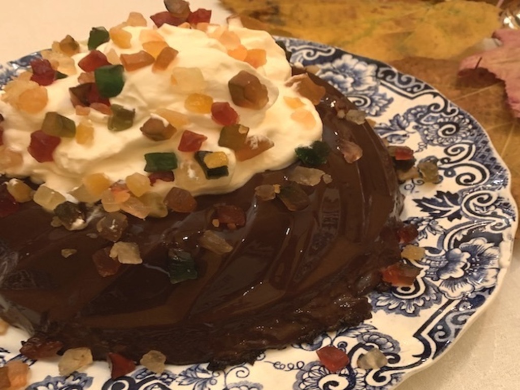 Budino di cioccolato "Dolce Natale"
