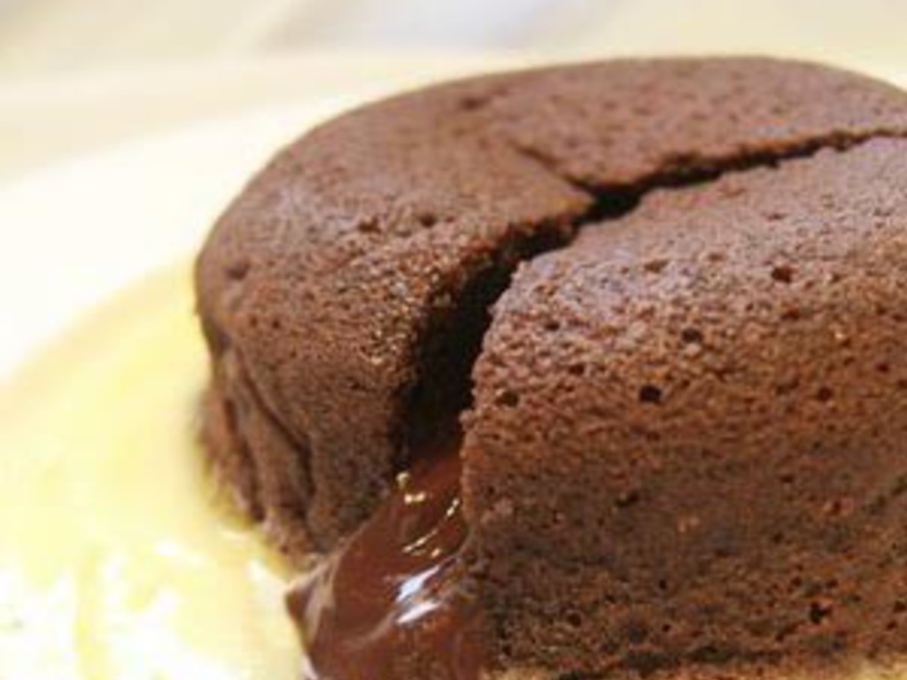 Timballetti di cioccolato fondente
